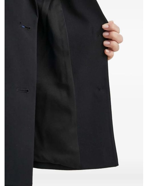 Sisley Blue Button-Fastening Blazer