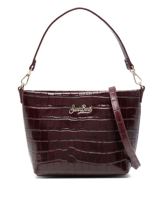 Mc2 Saint Barth Purple Aline Tote Bag