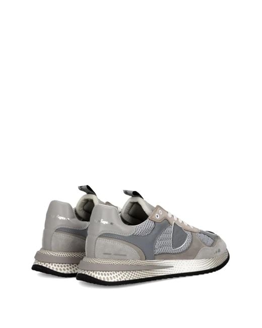 Philippe Model White Mesh Panels Sneakers for men