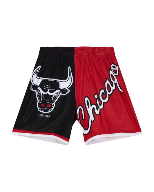 Mitchell & Ness Red Nba Chicago Bulls Big Face 5.0 for men
