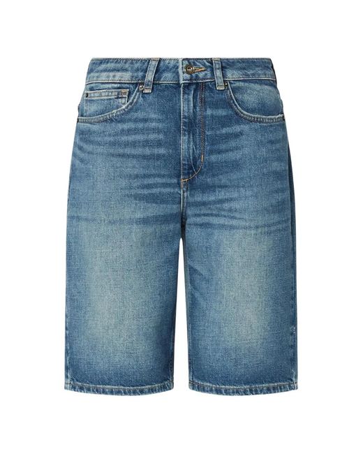 Liu Jo Blue Denim Bermuda Shorts