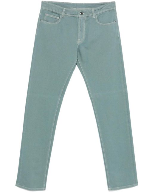 メンズ Canali ストレートジーンズ Blue