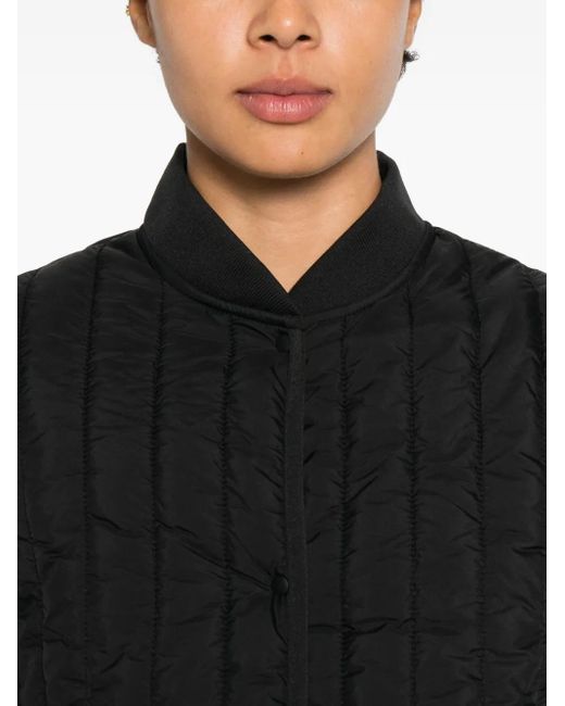 Rains Black Banja Liner Bomber Jacket