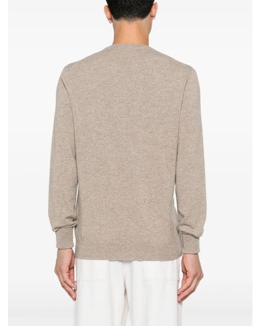 Ballantyne Natural Crew-Neck Sweater for men