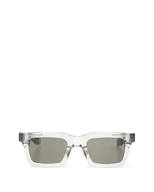 McQueen Gray Square-Frame Sunglasses for men