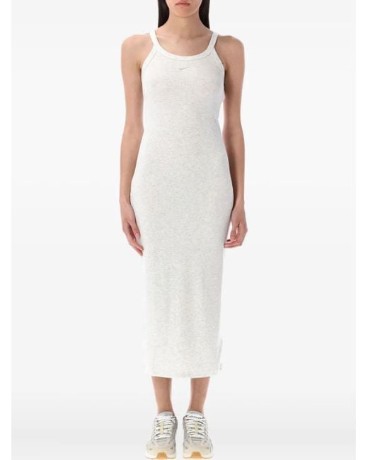 Nike White Tank Midikleid