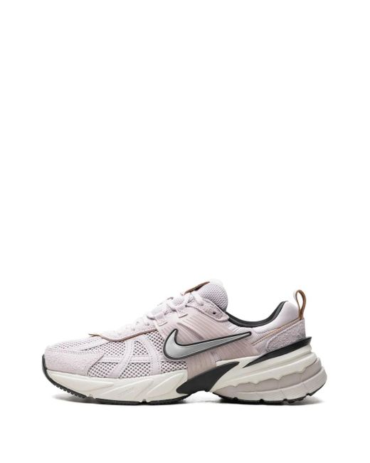 Nike White V2K Run Platinum Sneakers