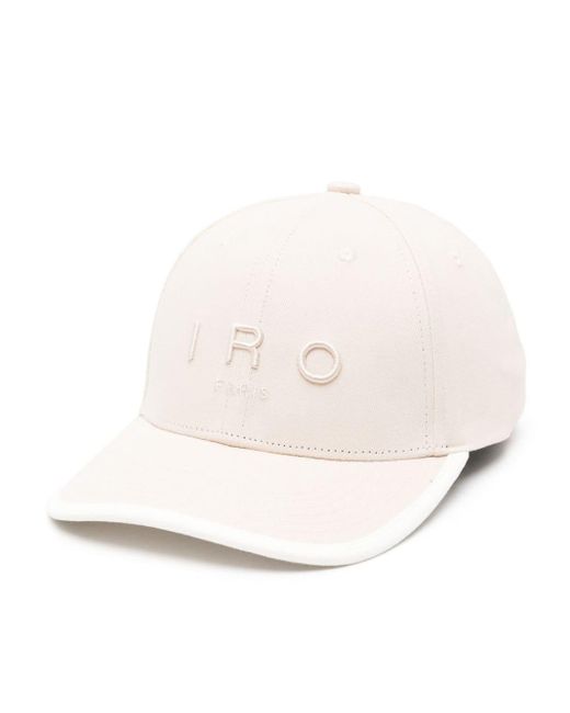 IRO Natural Logo-embroidered Cotton Baseball Cap