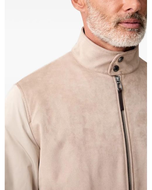 Joop! Blue Panelled Zip-Up Jacket for men