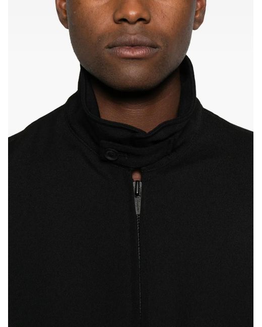 Yohji Yamamoto Black Wool Shirt Jacket for men