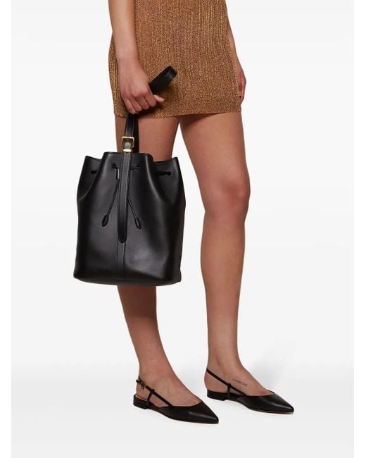 Gianvito Rossi Black Ascent Ballerina