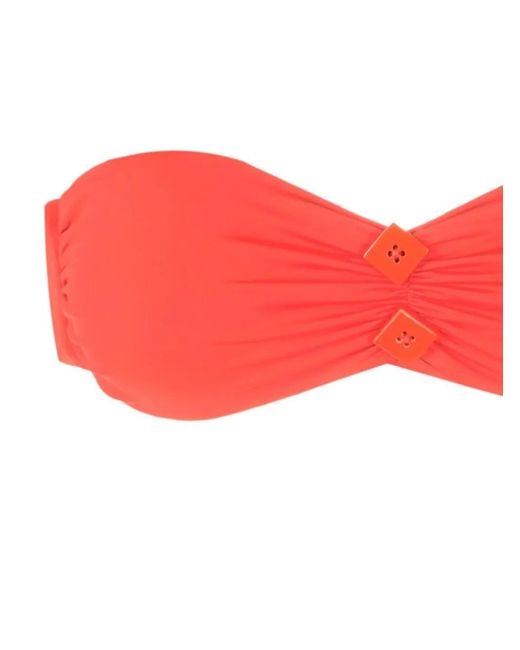 Clube Bossa Bikinitop Met Halternek in het Red