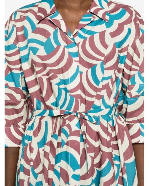 Marni White Cotton Wove Dress