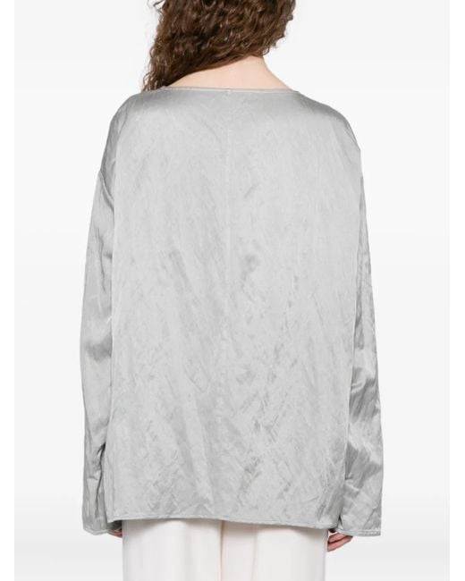 YEAREAST Gray Brassière De Sport Texturée