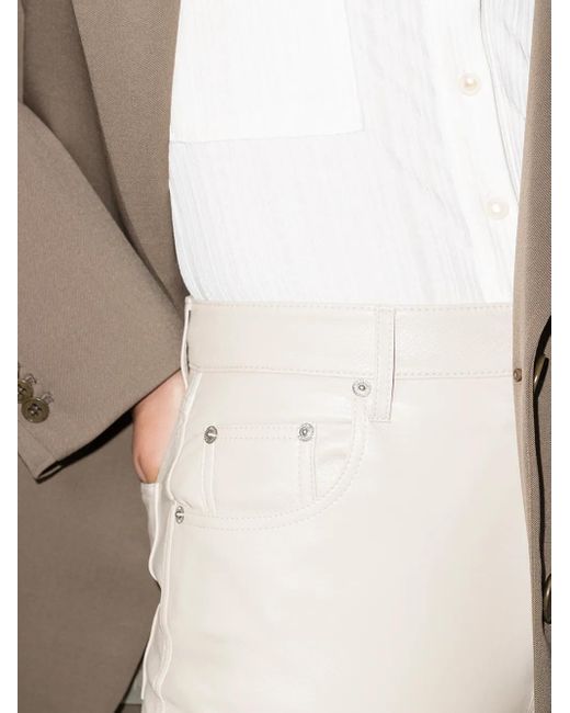 Pantalon Vinni À Coupe Droite Nanushka en coloris Natural