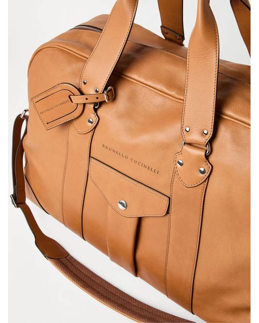 Borsa di Brunello Cucinelli in Brown da Uomo