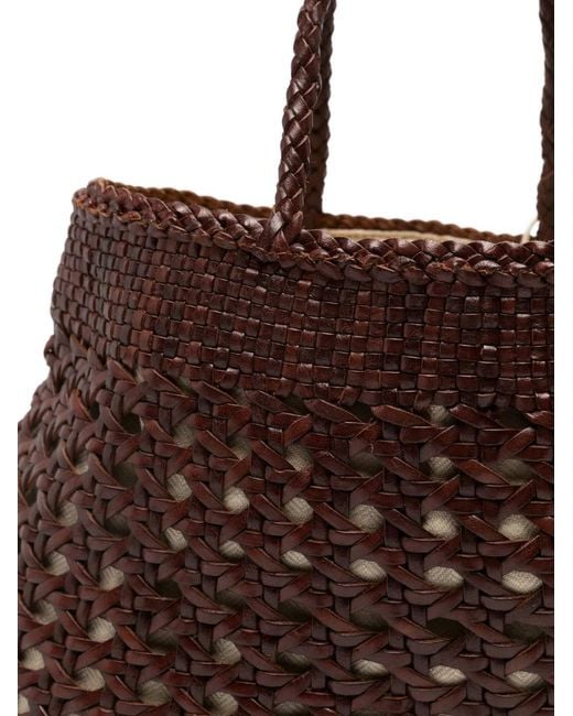 Dragon Diffusion Brown Santa Cano Interwoven Tote Bag