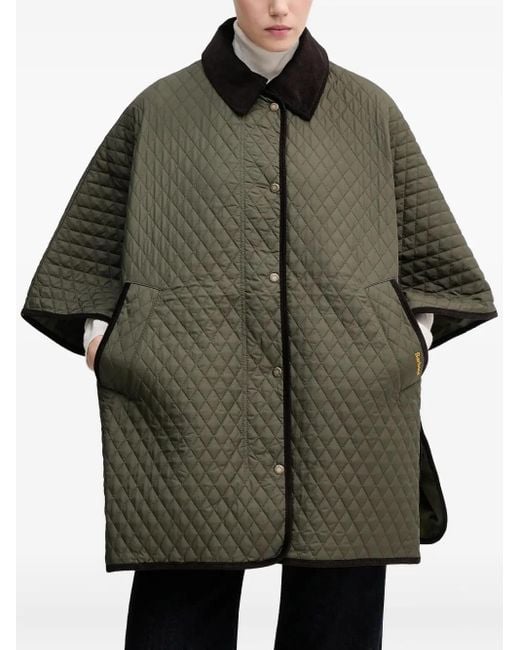 Barbour Green Oakham Quilted Jacket