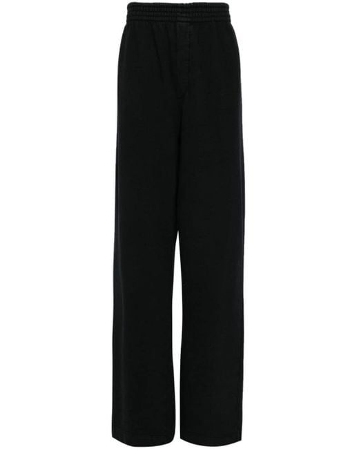 The Row Black Elasticated-waistband Track Pants for men