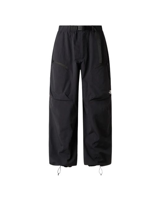 The North Face Black U Nse Belted Logo-Print Trousers for men