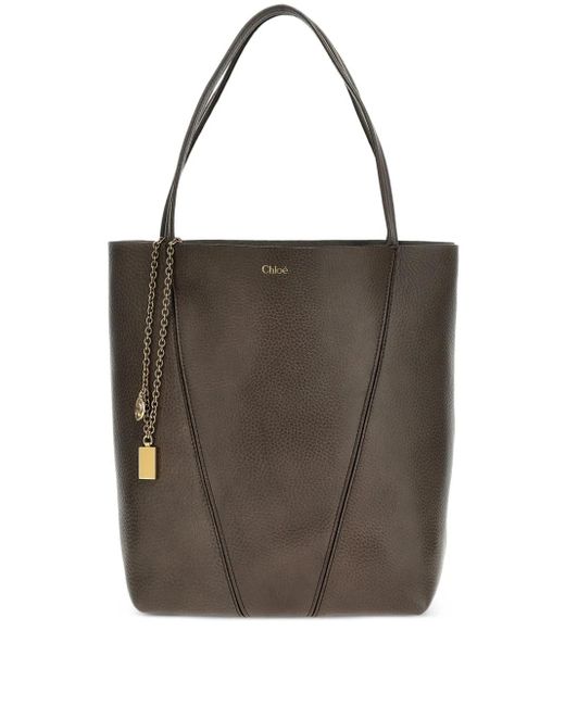 Chloé Spin ハンドバッグ L Black