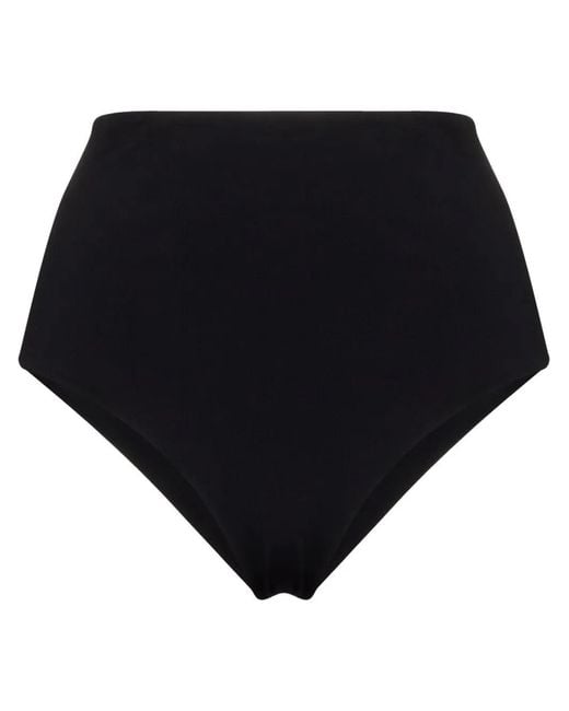 St. Agni Black X Ziah 90S High-Waisted Bikini Bottoms
