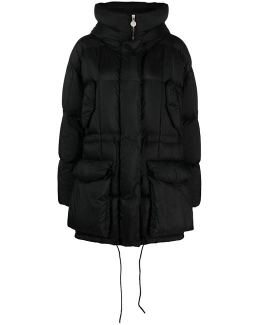 Ienki Ienki Black Quilted Padded Coat