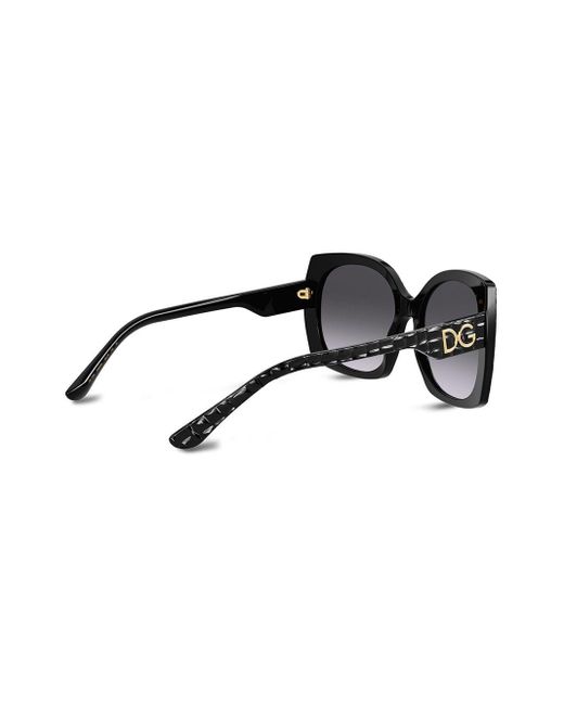 Dolce & Gabbana Black Family Square-frame Sunglasses
