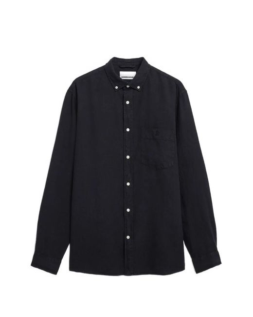 ARMEDANGELS Blue Chemise Boutonnée À Manches Longues for men