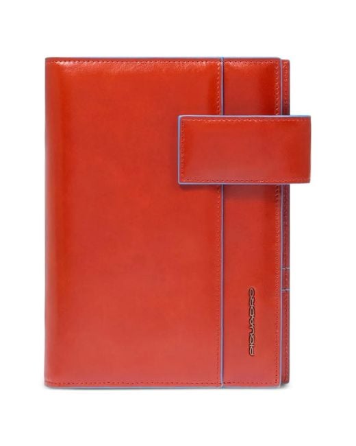 Piquadro Red Tab Organiser Wallet