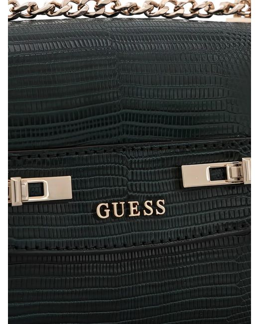 Guess Black Melinda Chain Shoulder Strap