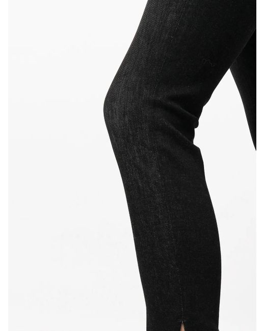 FRAME Black Le High Skinny Jeans