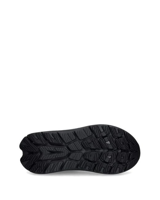 Hoka One One Black Kawana 3 Mesh Panelled Sneakers
