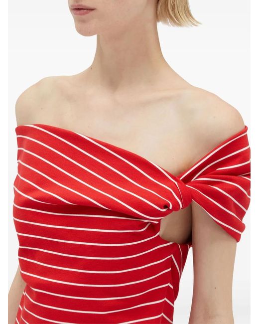Top Con Nodo di MSGM in Red