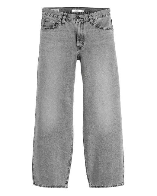Jean Baggy Dad À Cinq Poches Levi's en coloris Gray