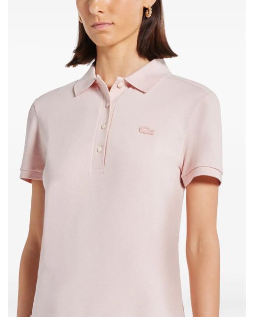 Lacoste Pink Piqué Dress