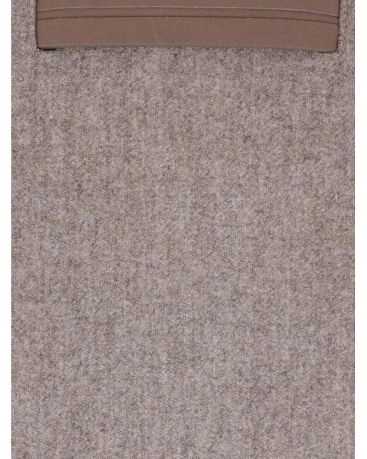 Zegna Gray Button-Fastening Patch-Pocket Jacket for men