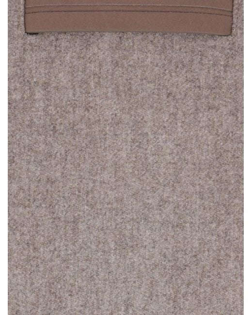 Zegna Gray Button-Fastening Patch-Pocket Jacket for men