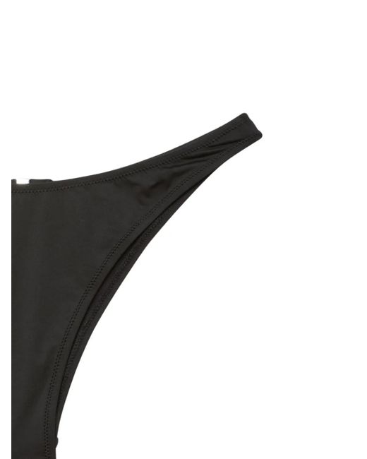 Fleur du Mal Black Seduce Bikini Bottom