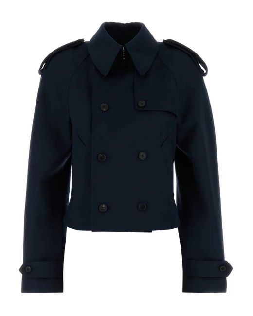 Veste En Laine À Boutonnière Croisée Alexander McQueen en coloris Blue