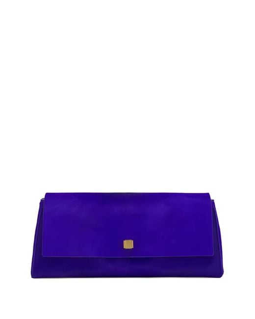 Khaite Purple Audrey Clutch Bag
