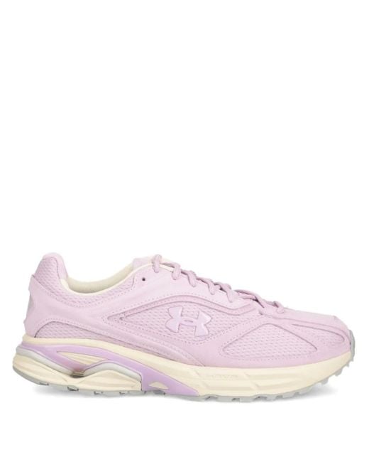 Under Armour Pink Apparition Logo Sneakers