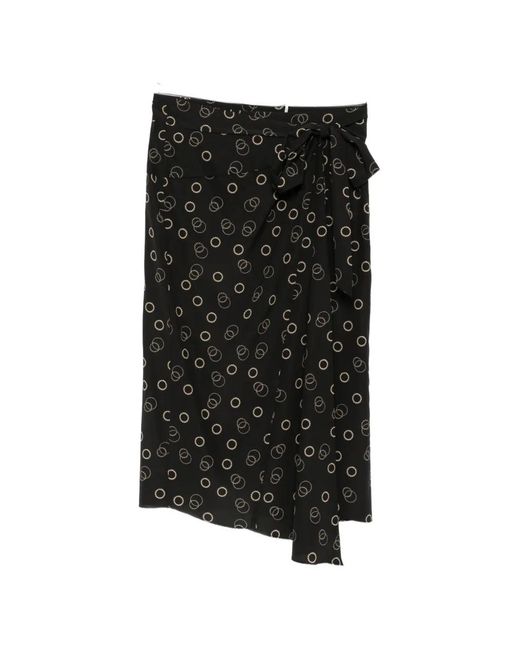 Isabel Marant Black Faniry Midi Skirt