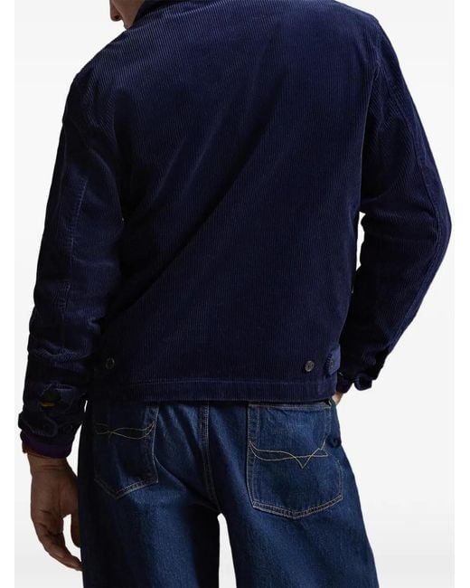 Polo Ralph Lauren Blue The Wynton Corduroy Jacket for men