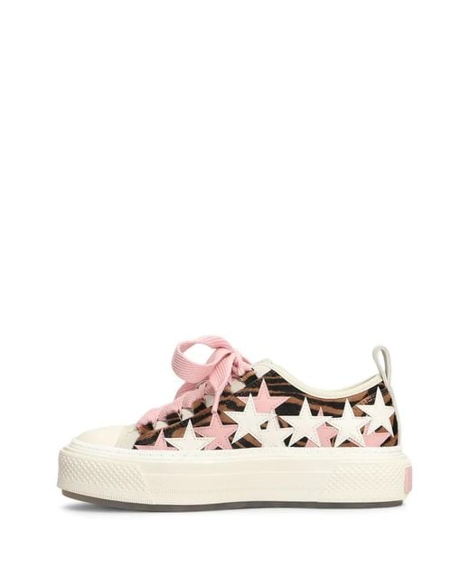 Amiri White Printed Sneakers