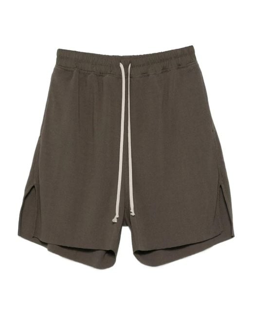 メンズ Rick Owens ドローストリング ショートパンツ Gray