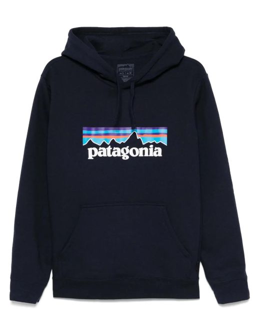 Felpa P-6 Uprisal Con Cappuccio di Patagonia in Blue