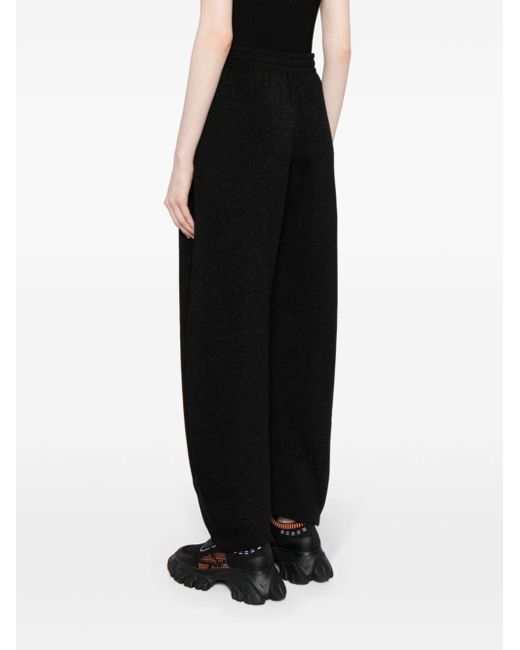 Pantalon de jogging en coton à détail logo JNBY en coloris Black