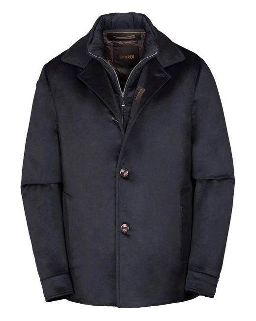 Moorer Blue Mendel Jacket for men