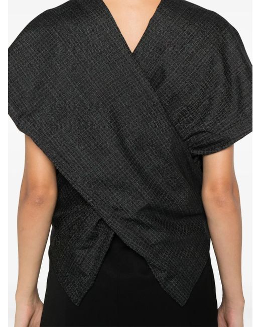 Balenciaga Black Tailored Pants Top